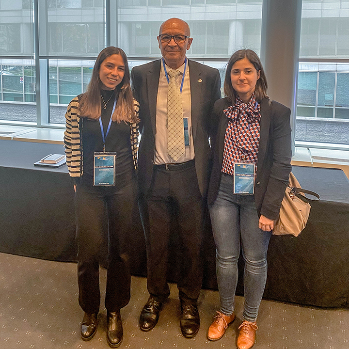Celia Trujilo lacasa y Sofía Quintana sanjuán en Water Market Europe 2024 - BIOBOX