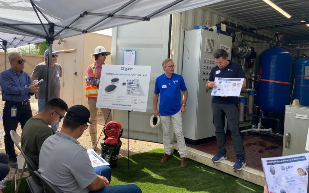 Jornada de puertas abiertas BIOBOX Nitratos en Gilbert